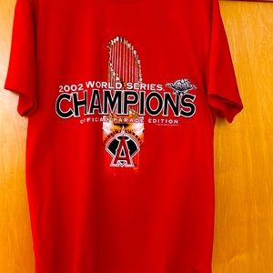 2002 World Series Champion t-shirt -Angels